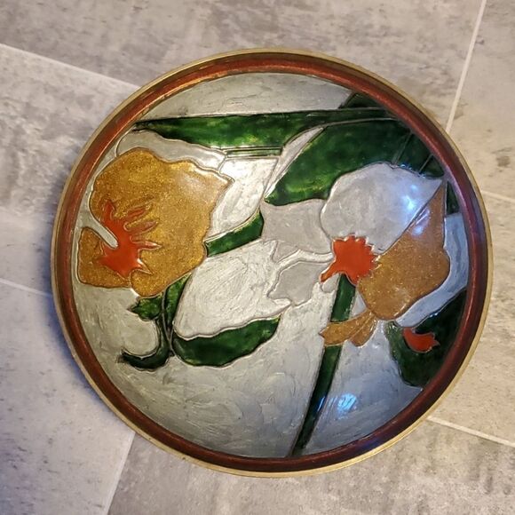 Solid Brass Closinet Small Decorative Bowl - Picture 2 of 4